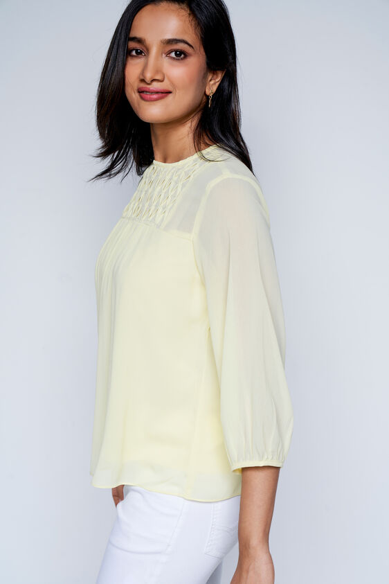 Sunkissed Yellow Top, Yellow, image 4